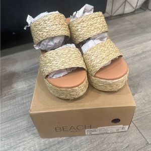 Coconuts by Matisse Womens Ocean Ave Platform Athletic Sandals- Size 7 M